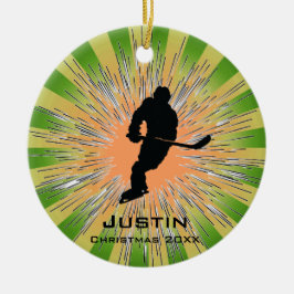 Hockey-Ornament Keramisch Ornament