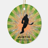 Hockey-Ornament Keramisch Ornament (Links)