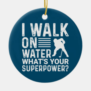 Hockey-Ornament Keramisch Ornament