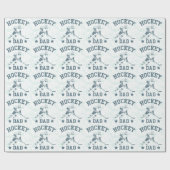 Hockey Pap-kerstcadeaupapier voor kerstcadeautjes Cadeaupapier (Vlak)
