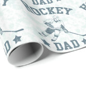 Hockey Pap-kerstcadeaupapier voor kerstcadeautjes Cadeaupapier (Rol Hoek)