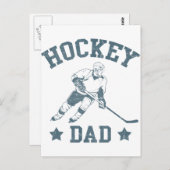 Hockey Papa Kaarten & Stickers (Voorkant / Achterkant)