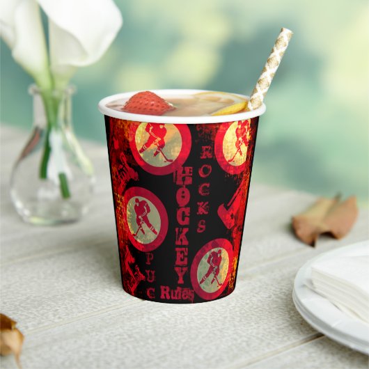 Hockey Papieren Bekers (Insitu)