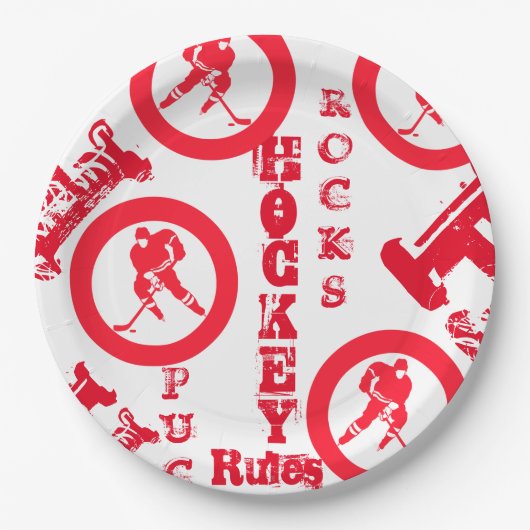 Hockey Papieren Bordje (Voorkant)