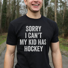 Hockey Parent Hockey Mom Dad Funny T-shirt