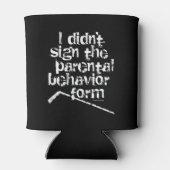 Hockey Parental Behavior Form Koelbox Blikjeskoeler (Achterkant)