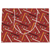 Hockey Pattern Groot Cadeauzakje (Voorkant)