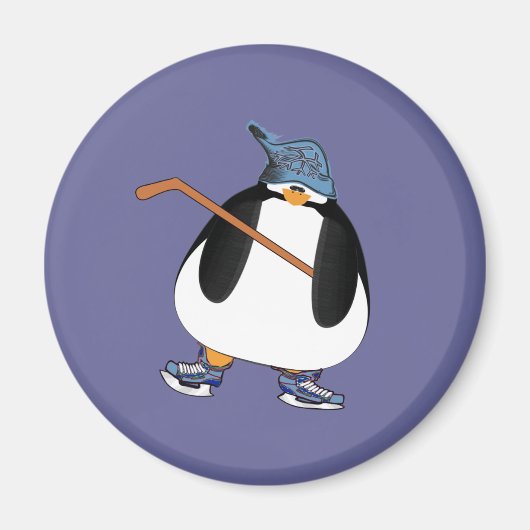 Hockey Penguin Magneet (Voorkant)