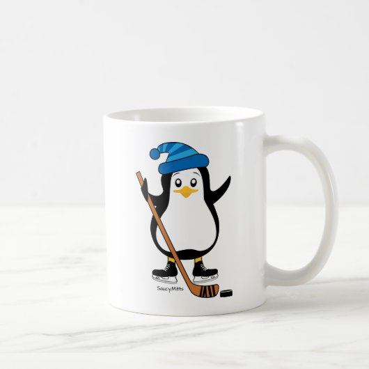 Hockey Penguin Mok (Rechts)