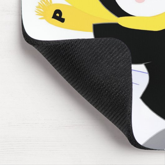 Hockey Penguin Mousepad Muismat (Hoek)