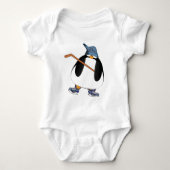 Hockey Penguin Romper (Voorkant)