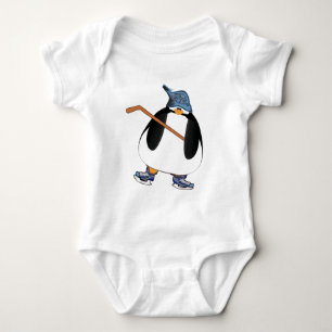 Hockey Penguin Romper