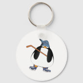 Hockey Penguin Sleutelhanger (Voorkant)