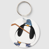 Hockey Penguin Sleutelhanger (Voorkant)