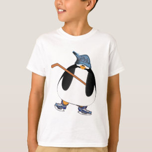 Hockey Penguin T-shirt
