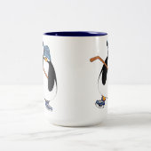 Hockey Penguin Tweekleurige Koffiemok (Center)