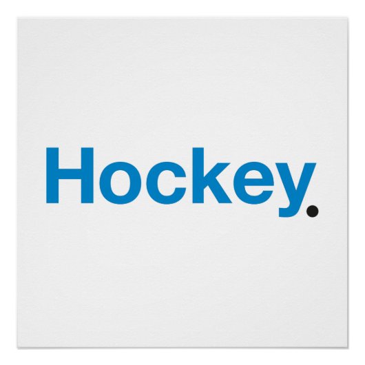 Hockey Perfect Poster (Voorkant)