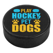 Hockey Pet-honden afspelen Puck (3/4)