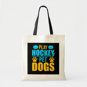 Hockey Pet-honden afspelen Tote Bag