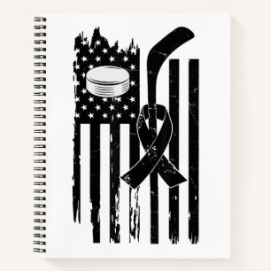 Hockey Pink Ribbon Breast Cancer Bewustheid Sport  Notitieboek