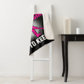 Hockey Play als een meisje keramisch Sherpa Deken (In situ)