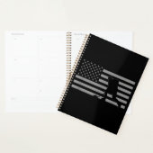 Hockey Player - American Flag Hockey Planner (Display)