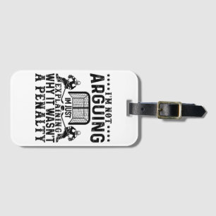Hockey Player Arguing Gift Funny Hockey Bagagelabel