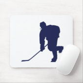 Hockey_Player_Blue Muismat (Met muis)