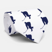 Hockey_Player_Blue Stropdas (Opgerold)