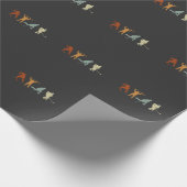 Hockey Player Center Defence Hockey herstellen Cadeaupapier (Hoek)