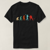 Hockey Player Evolution T-shirt (Design voorkant)