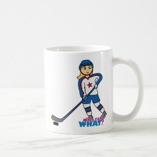 Hockey Player Girl Koffiemok