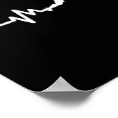 Hockey Player Hockey Ice Hockey Poster (Hoek)