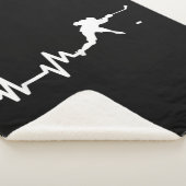 Hockey Player Hockey Ice Hockey Sherpa Deken (3/4)