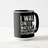 Hockey Player I Walt on Water Mok (Voorkant rechts)