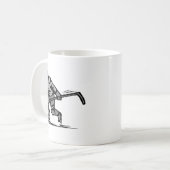 Hockey Player Koffiemok (Voorkant links)
