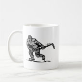 Hockey Player Koffiemok (Links)