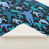 Hockey Player Patroon Sherpa Deken (3/4)