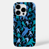 Hockey Player Pattern Hoesje-Mate iPhone Case Case (Achterkant)