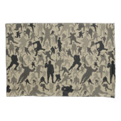 Hockey Player Pattern Pillow Hoesje Kussensloop (Voorkant)