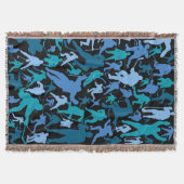 Hockey Player Pattern Throw Blanket Deken (Voorkant)