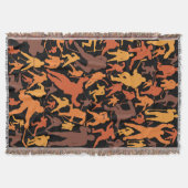 Hockey Player Pattern Throw Blanket Deken (Voorkant)