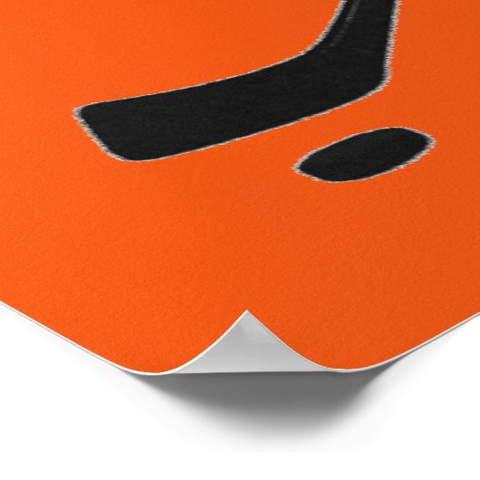 Hockey Player Poster (Hoek)