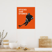Hockey Player Poster (Keuken)