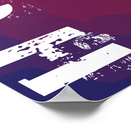 Hockey Player-Poster Poster (Hoek)