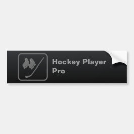 Hockey Player Pro Bumpersticker