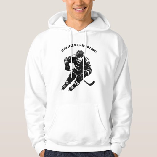 Hockey Player Shirt – Bold & Dynamic Ice Hockey (Voorkant)