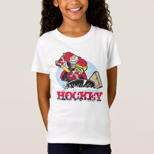 Hockey Player T-shirt (Voorkant)