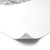 Hockey Player-teamcoach Motivatie Word Art Poster (Hoek)