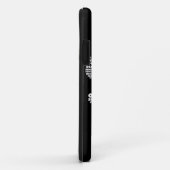 Hockey Player Typography Design iPhone 5 Hoesje (Achterkant/rechts)